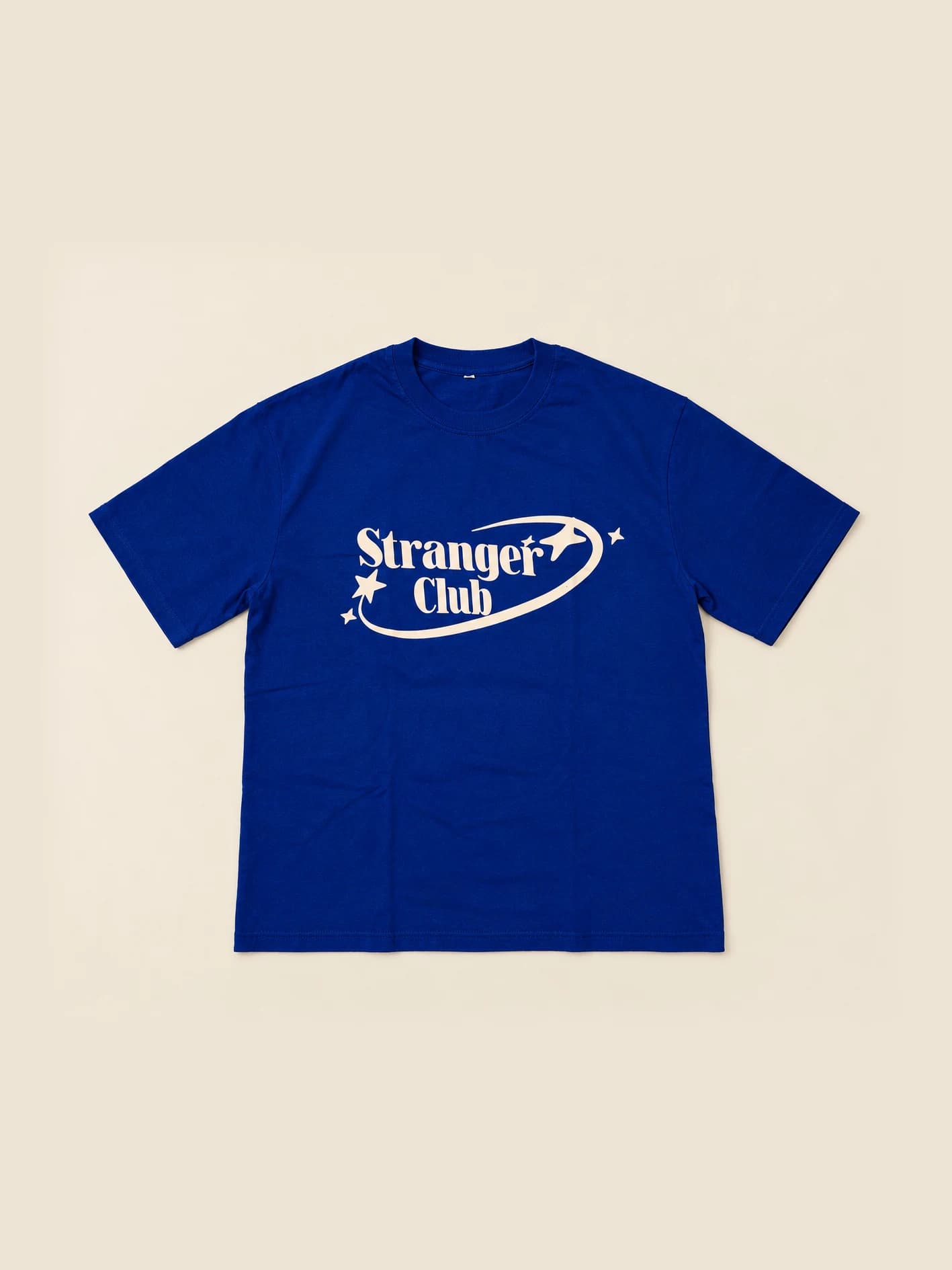 Maze Tee in Blue